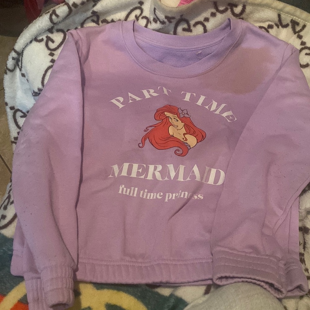 Girls, princess sweatshirt